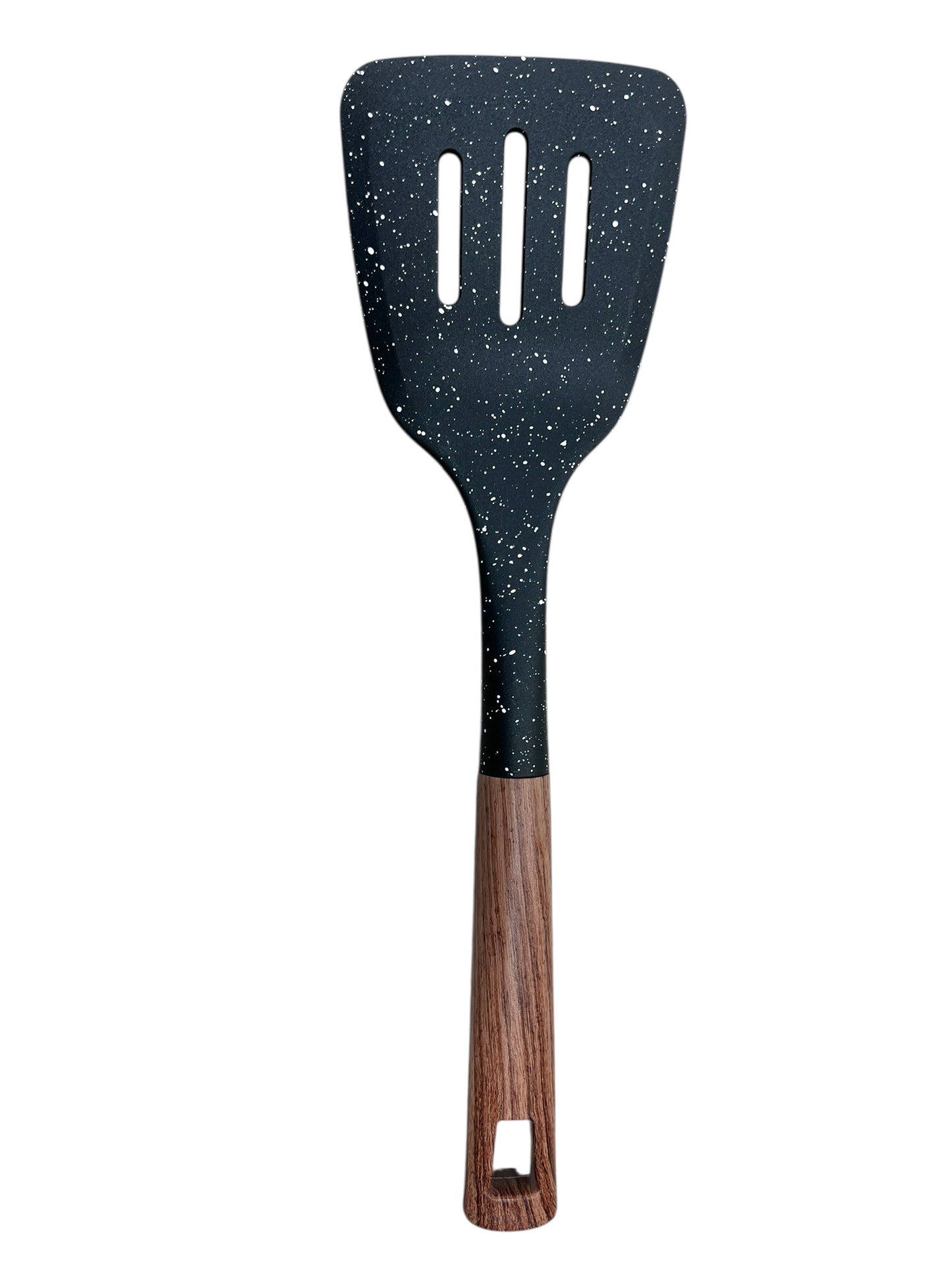 Set Padella 24 cm e Paletta Black Stone - Antiaderente e Resistente - PFOA Free