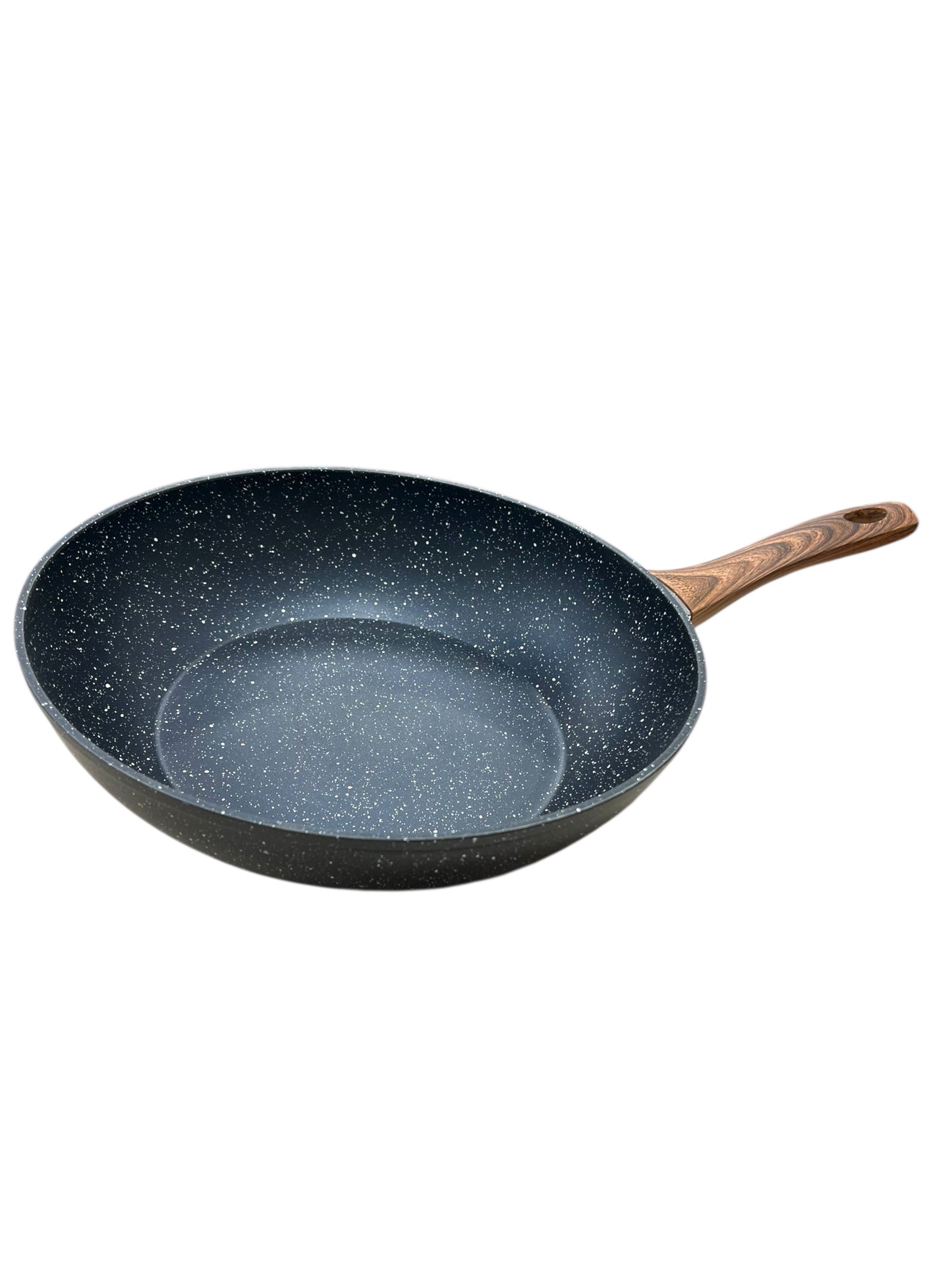 Padella Wok Black Stone 30 cm - Antiaderente e Resistente - PFOA Free