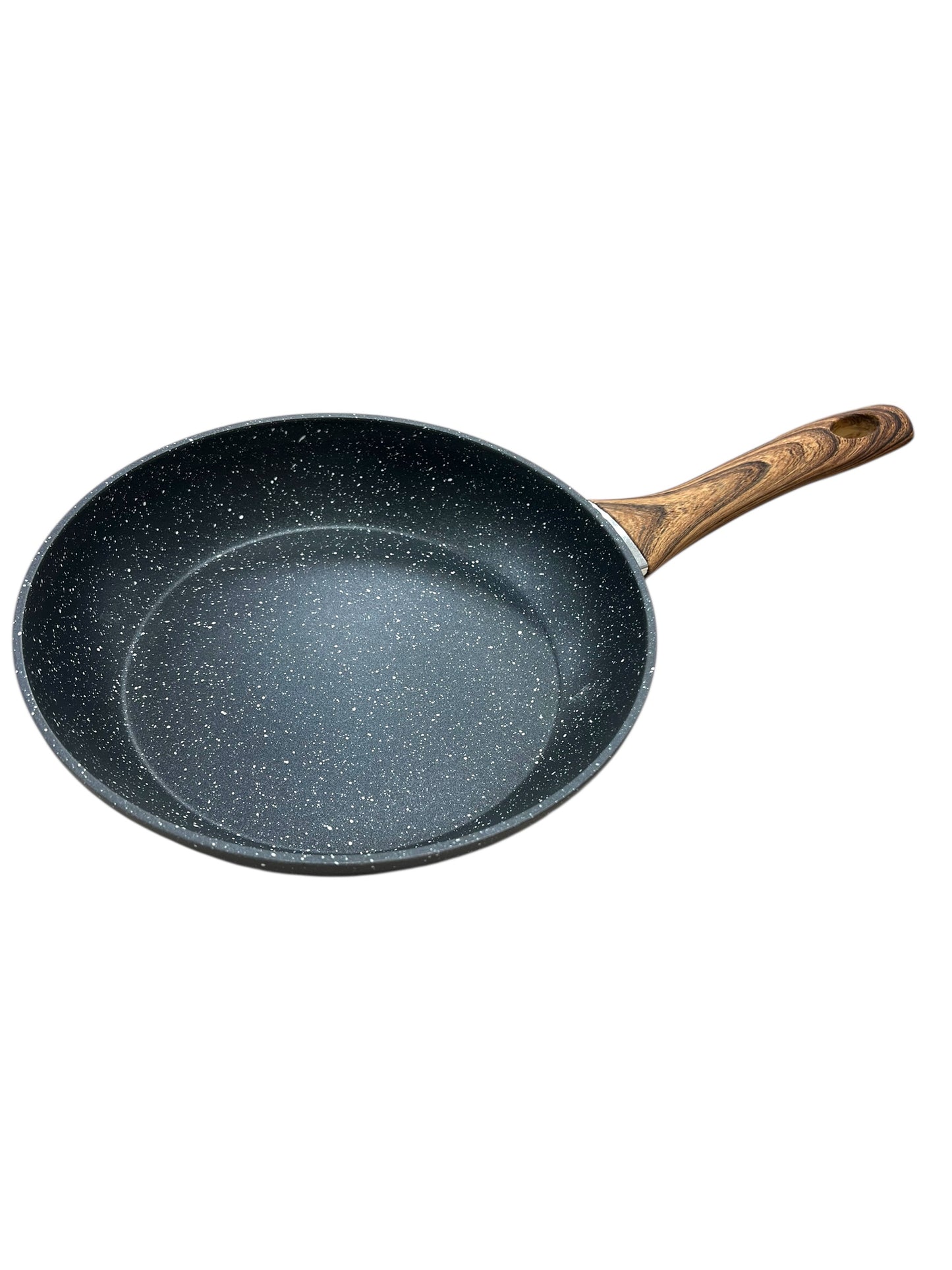Set Padella 24 cm e Paletta Black Stone - Antiaderente e Resistente - PFOA Free