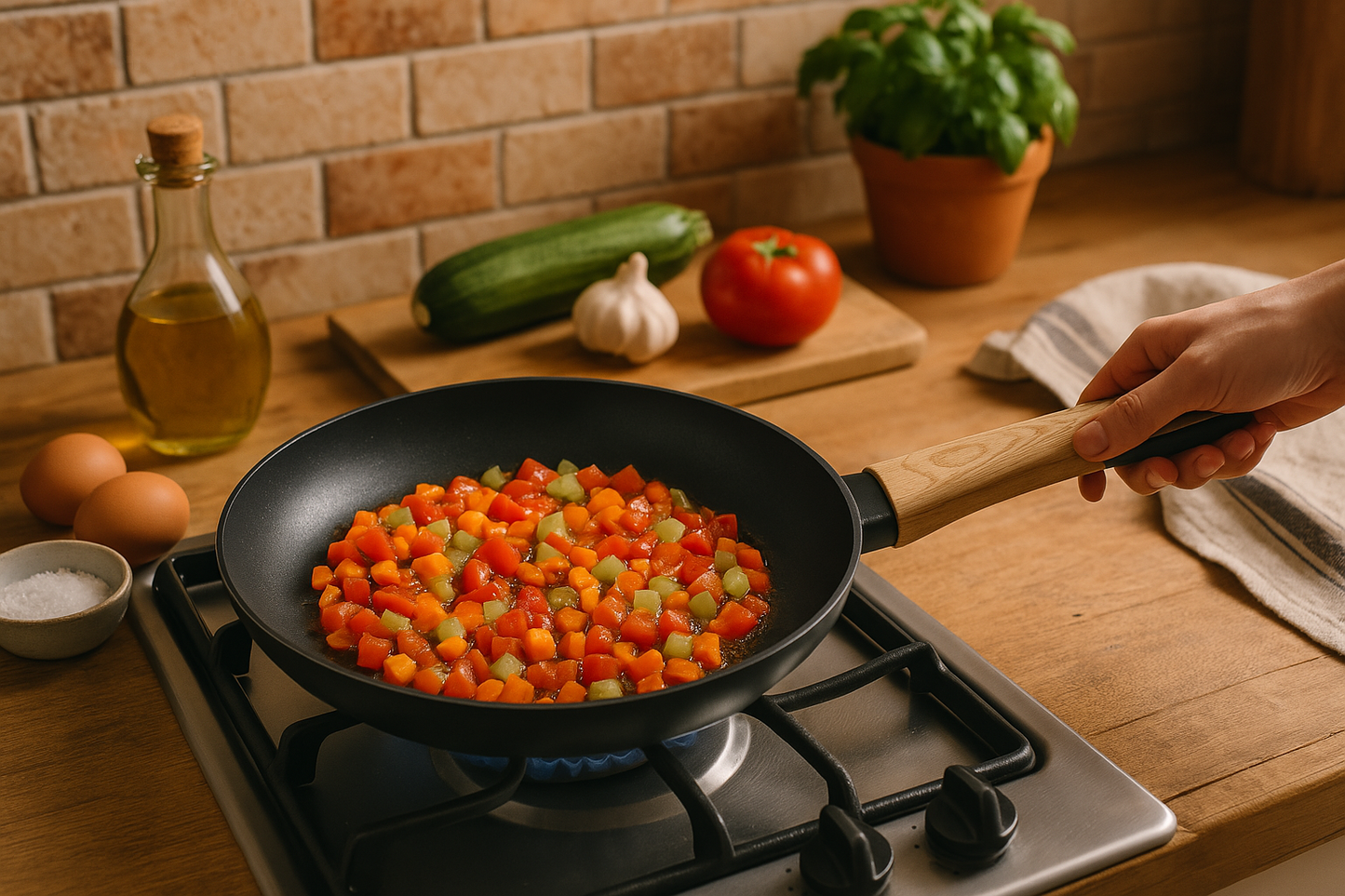 Padella Antiaderente Fusion 20 cm - Resistente e PFOA Free