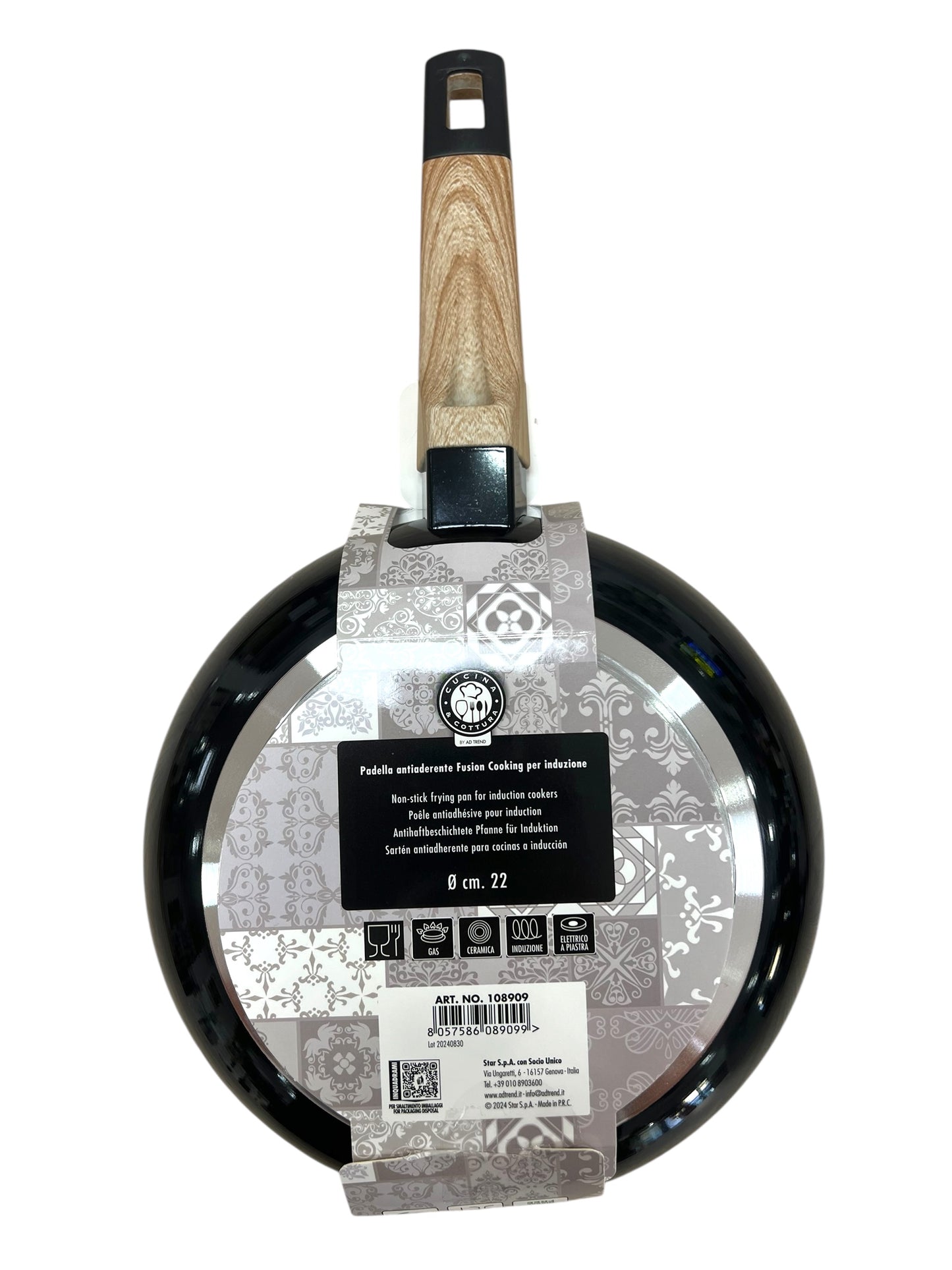 Padella Antiaderente Fusion 22 cm - Resistente e PFOA Free