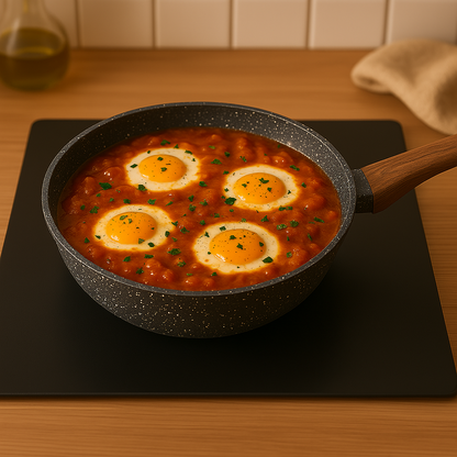Padella Black Stone 22 cm - Antiaderente e Resistente - PFOA Free